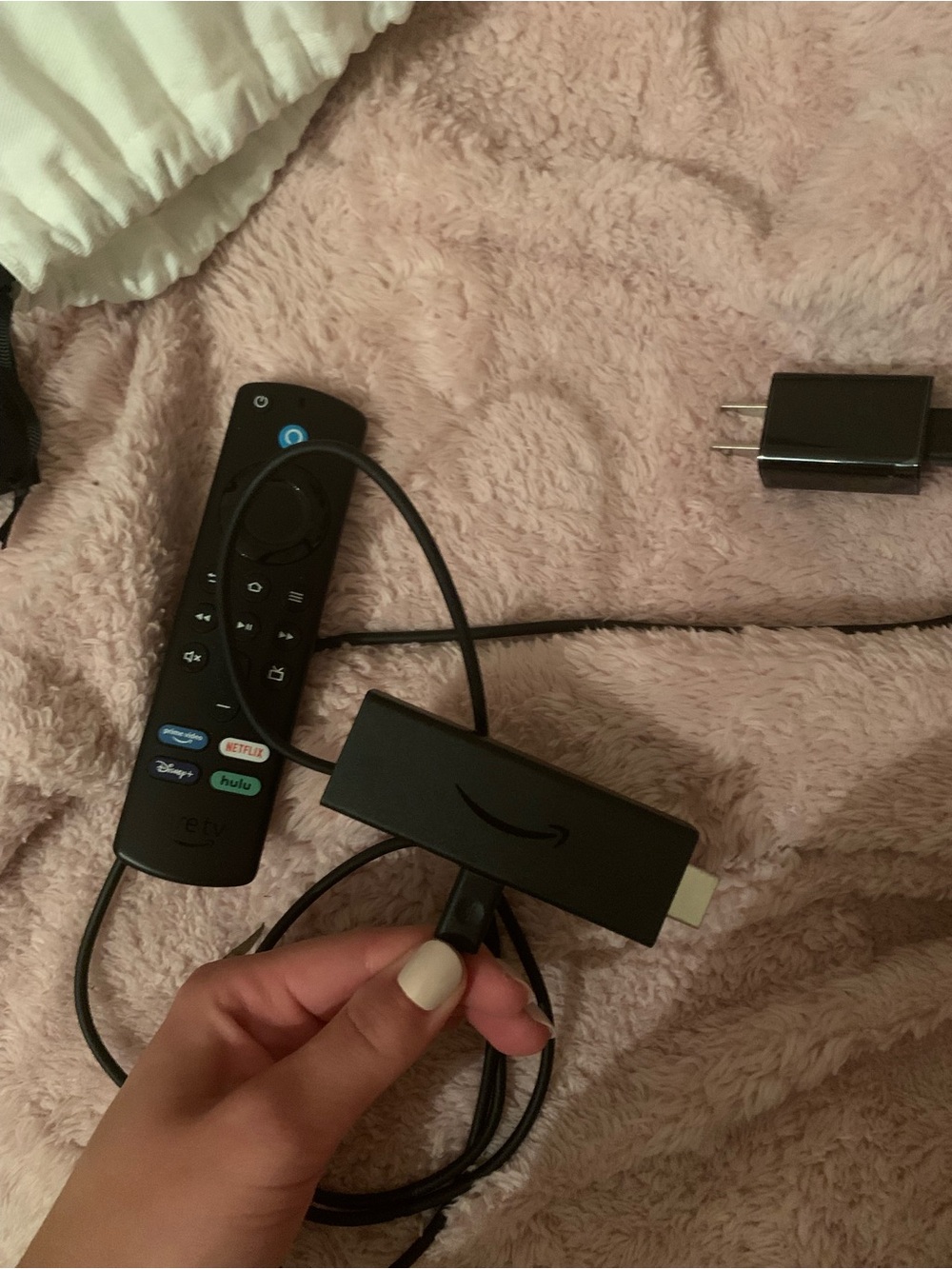 Amazon Black Streaming HDMI Stick with Voice Remote